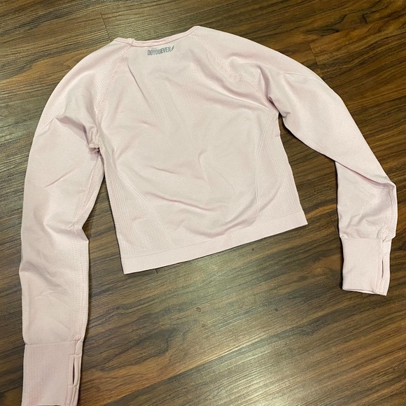 DoYouEven Air Seamless Long Sleeve Crop Top Size Small - Picture 7 of 8